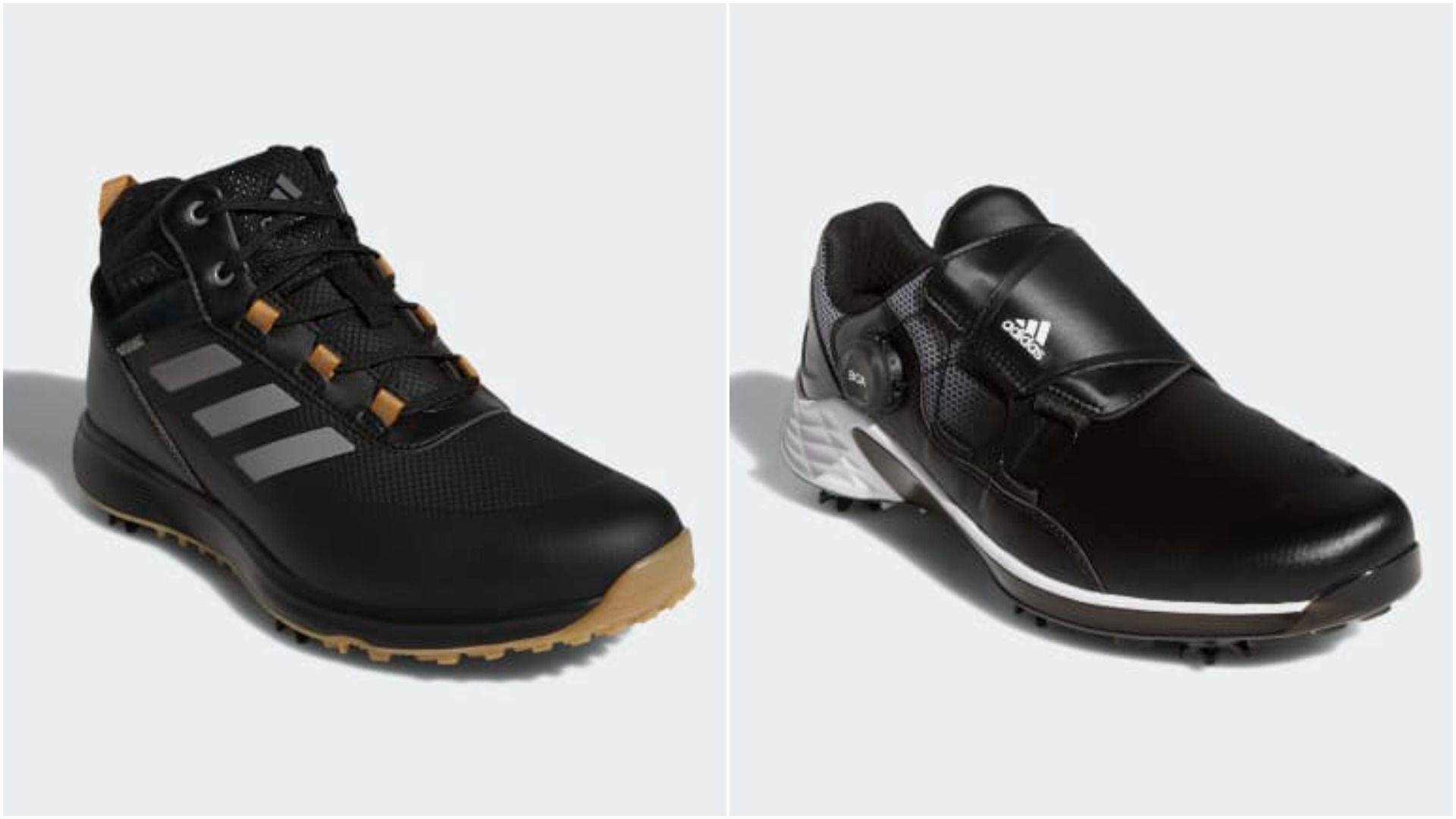 週末値下げ！adidas BOA GOLF ブラック系　サイズ27cm 未使用 ADIDAS GOLF アディダスゴルフ FW5618 コードカオス BOA 21